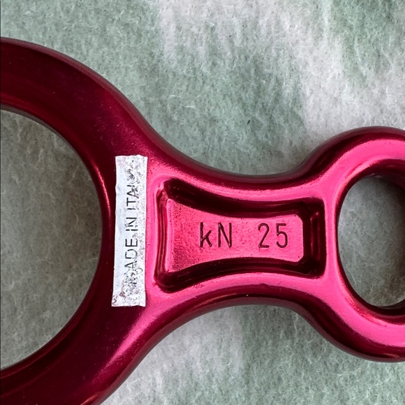 NEW Camp Otto Red Climbing Figure 8 Descender Set - Picture 3 of 6